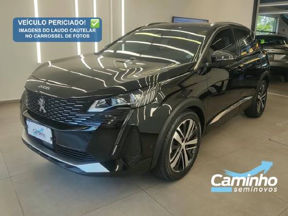 PEUGEOT 3008 1.6 16V THP GASOLINA GRIFFE AUTOMÁTICO PEUGEOT 3008 1.6 16V THP GASOLINA GRIFFE AUTOMÁTICO
